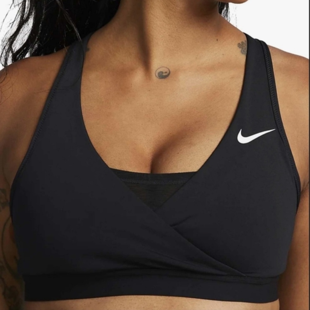 Nike nursing sports swoosh bra